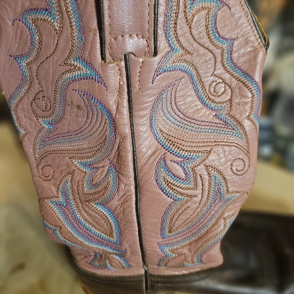 Ladies Noconna Square Toe Rancher Boot - Picture 2 of 8